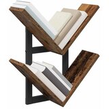  Floating polica za zid 2 kom. Staro drvo 43 x 15 x 47 cm - Staro drvo 2 | shoptok.hr