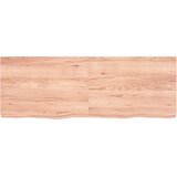  Zidna polica svjetlosmeđa 140x50x(2-6) cm obrađena hrastovina | Eponuda.ba