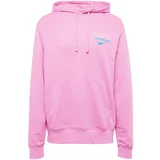 Nike Sportswear Sweater majica plava / roza / bijela