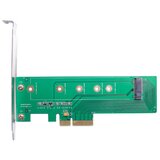E-green PCI Express M.2 (NGFF/SSD) na PCI Express SATA 4 x 3.0 Adapter | ePonuda.com