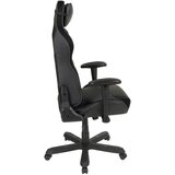 XORA GAMING STOL tekstil črna | Shoptok.si
