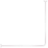 Tendance držač zavjese za kadu 80×80 cm aluminij, bijeli | Eponuda.ba