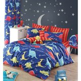  Dinazorus - Blue BlueRedYellow King Quilt Cover Set (FR) | ePonuda.com