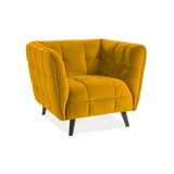  Fotelja CASTELLO 1 - baršun - žuta | shoptok.hr