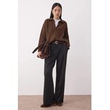 TRENDYOLMILLA ženske pantalone Twoaw26Pl00058, crna Cene