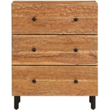  Komode 2 kom 60 x 33 x 75 cm od masivnog bagremovog drva | shoptok.hr
