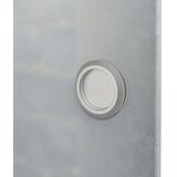  Klizna vrata od stakla i aluminija 178 cm srebrna | shoptok.hr