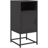 Furnova Nočna omarica črna 36x39x78 cm jeklo, (21927600) | Shoptok.si