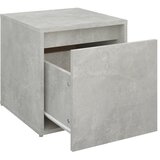  Ladičar boja betona 40,5 x 40 x 40 cm od konstruiranog drva | shoptok.hr