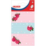 ETIKETE ŠKOLSKE PAPIR MALINE HERLITZ 50034291 BLISTER | shoptok.hr