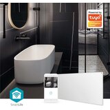 Nedis HTIP700WTW - infracrveni grejni panel 700W/230V/1xCR2025 120x62 cm wt IP44 + daljinski upravljač | Eponuda.com