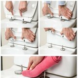 GEPARD SANITARY wc daska slim c9 44,7×37 cm, 2,62 kg soft close, duroplast, okov c9, bf+tfp/take off | Eponuda.ba