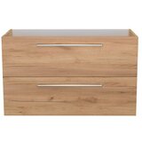 CAMARGUE ESPACIO Podumivalniška omarica Camargue Espacio 2 S (100 x 46 x 60 cm, 2 predala, Doce hrast) | Shoptok.si
