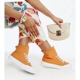 Gemre Orange high-top sneakers Vinka Cene