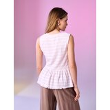 Sinsay Strukturirana bluza bez rukava | shoptok.hr