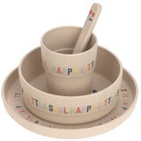 Lässig komplet jedilni set Happy Fruits krožnik, skledica, lonček, žlička cherry | Shoptok.si
