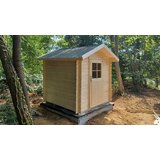 Male kuće Drvena vrtna kućica BETTY 200 × 200 cm – bez završnog krovnog pokrova | shoptok.hr
