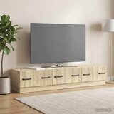 TV ormar Hrast sonoma 147 x 34,5 x 27 cm Konstruirano drvo | Eponuda.com
