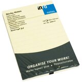 Blok SAMOLJEPLJIV 100X150MM CRTE 100L GLOBAL NOTES 5669-01 ŽUTI | shoptok.hr