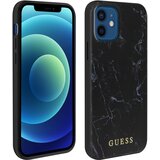 Guess Ovitek za iPhone 12 Mini s trdim marmornim ovitkom Black, (20524435) Cene