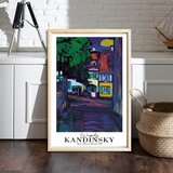 WALLXPERT 4262AHSKANDINSKY-018 Višenamenska Dekorativna Slika u Ram | Eponuda.com
