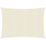 vidaXL Senčno jadro 160 g/m² krem 3x4,5 m HDPE, (20609467) | Shoptok.si