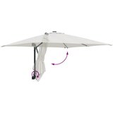  Vrtni suncobran S LED lampica Pijesak 248,5 x 247,5 x 160 cm | shoptok.hr