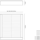 Micadoni Modra oblazinjena zakonska postelja s prostorom za shranjevanje z letvenim dnom 160x200 cm Simon Darren – | Shoptok.si