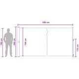  Retraktabilna bočna tende 200 x 500 cm | shoptok.hr