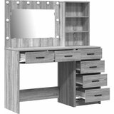  Toaletni stol S LED lampica Svijetlo siva 78.5 x 41 x 135 cm | Eponuda.ba