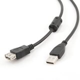 Gembird USB 2.0 kabal GEMBIRD CCF-USB2-AMAF-6, 1,80m, A-A ext cable ferrite | Eponuda.ba