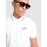 Ea7 Emporio Armani Majica črna / bela | Shoptok.si