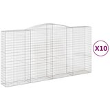  Lučne gabionske košare 10kom 400x50x200/220cm pocinčano željezo | Eponuda.com
