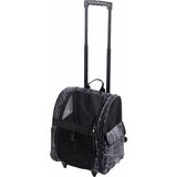 Flamingo torba na točkiće za pse smart trolley 32x29x52cm, crna Cene