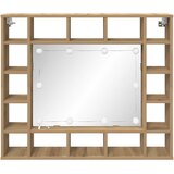  Ogledalo ormar s policom Umjetnički hrast 91 x 15 x 76,5 cm | shoptok.hr
