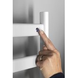 Sapho električni sušač peškira elias 105W 73x49 cm mat bela | Eponuda.com