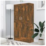 Knjižna omara dimljeni hrast 82,5x30,5x150 cm inženirski les | Shoptok.si
