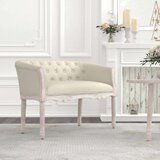 vidaXL Klupa bež 98 x 56 x 69 cm od tkanine | shoptok.hr