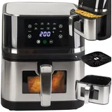 07251 Air Fryer friteza na vrući zrak 8 L, 2400 W, 8 programa, LCD Touch