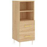 Maison Chic Komoda - Predalnik sonoma hrast 34,5x34x90 cm inženirski les, (21717911) Cene
