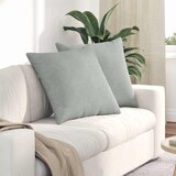  Jastučići za sofu 2 pcs Svijetlo siva 60 x 60 cm | shoptok.hr