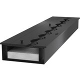  InFire - Ugrađeni bio kamin 7,5 x 100 cm, 6 kW, crni | Eponuda.com