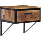  The Living Store Nočna omarica 40x35x40 cm trden mangov les - Nočna Omarica, (21447160) Cene