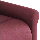  Masažni naslonjač od tkanine crvena boja vina | shoptok.hr