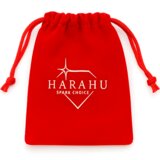  Poklon baršunasta vrećica HARAHU - Crvena / 9x12cm KP38473 | shoptok.hr