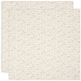 Jollein komplet 2 povijalnih pleničk 115x115 animals nougat Cene