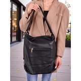 Resti Athena Nero Roma Bag-Backpack - Large Leather Shopper A4, Elegance and Function | shoptok.hr