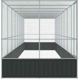  Kavez za ptice s produžetkom srebrni 832x207x212 cm čelični | Eponuda.ba