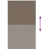 Rolo zavjesa za zamračivanje 124,4 x 175 cm Širina tkanine 120 cm boje kave | shoptok.hr