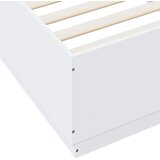  Krevetna konstrukcija s LED svjetlom Bijela 80 x 200 cm | Eponuda.com